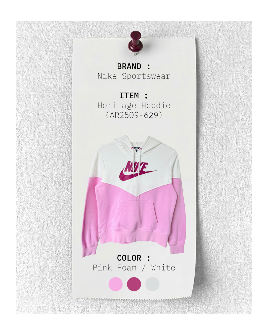 Nike Sportswear Heritage Hoodie (AR2509-629)