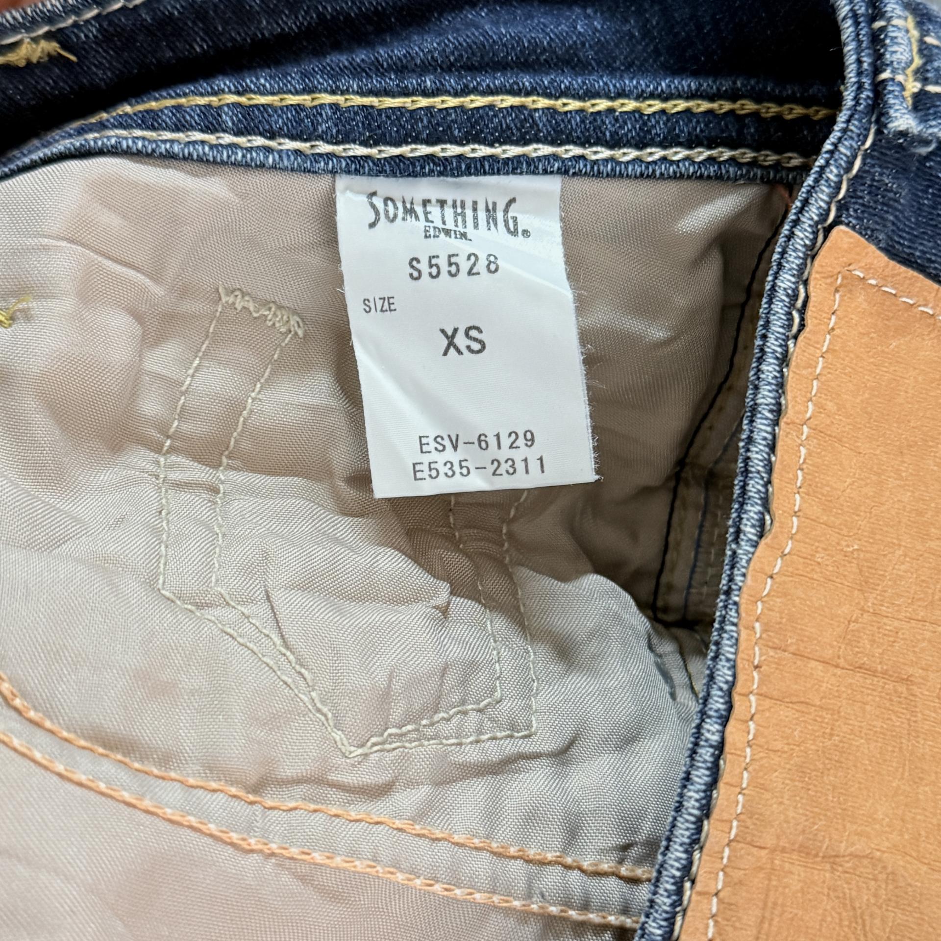 [SOMETHING by EDWIN] Vintage Bootcut Denim Pants (Made in JAPAN)