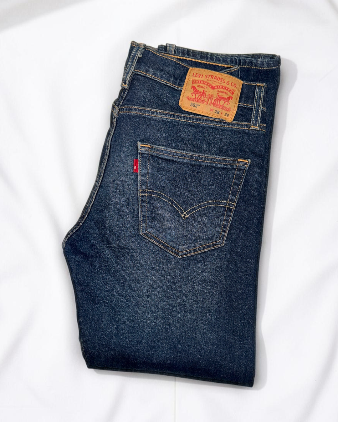 [Levi's] 502™ Regular Tapered Washing Denim Pants