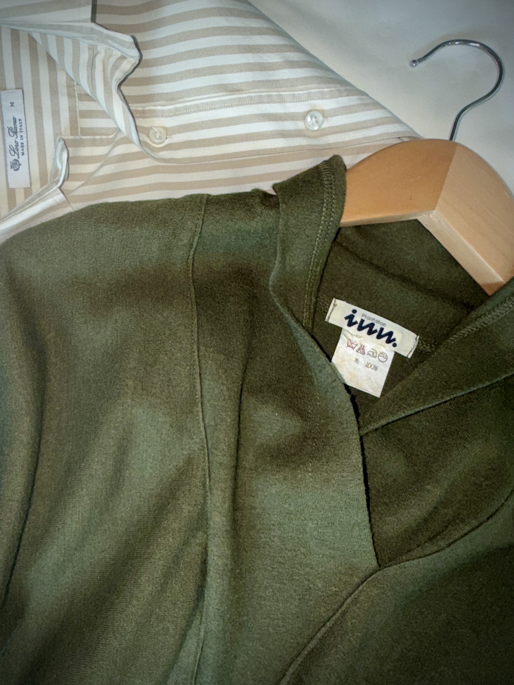 [Plantation ISSEY MIYAKE] Wool Banding Long Dress
