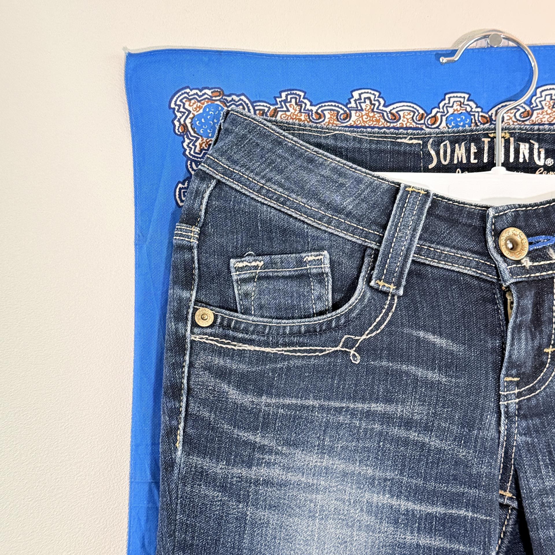 [SOMETHING by EDWIN] Vintage Bootcut Denim Pants (Made in JAPAN)