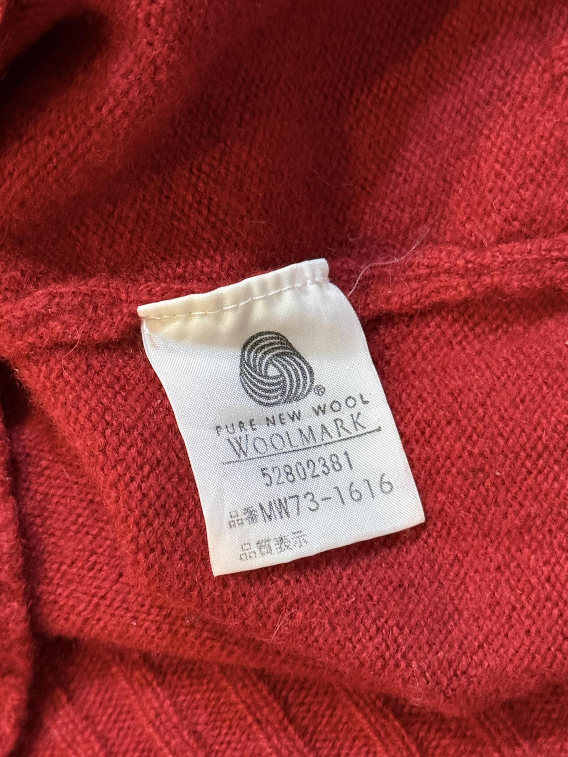 McGregor 90s Argyle Pure Wool Knit