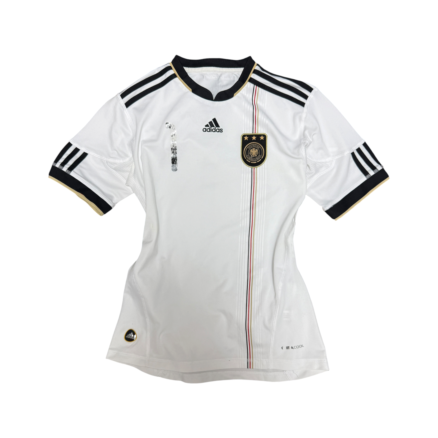 [Adidas] Germany National Team 2010 World Cup Home Jersey #1 BUTT (S)