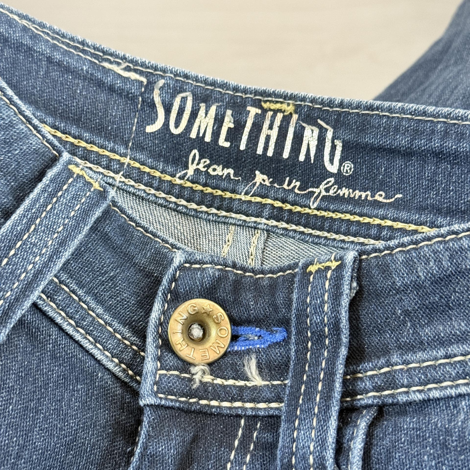 [SOMETHING by EDWIN] Vintage Bootcut Denim Pants (Made in JAPAN)