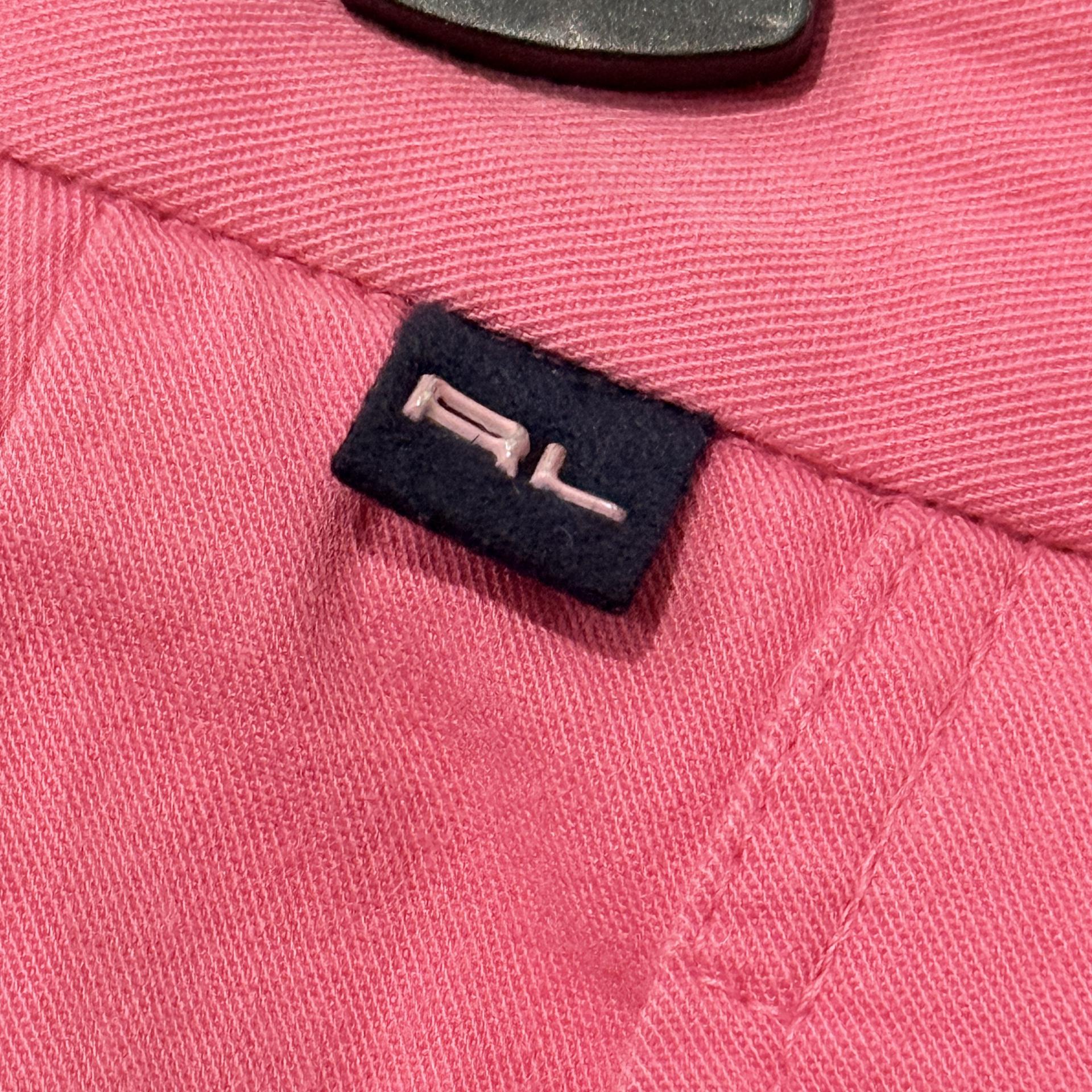 [Ralph Lauren Golf] Pink Cotton Blend Straight Trousers