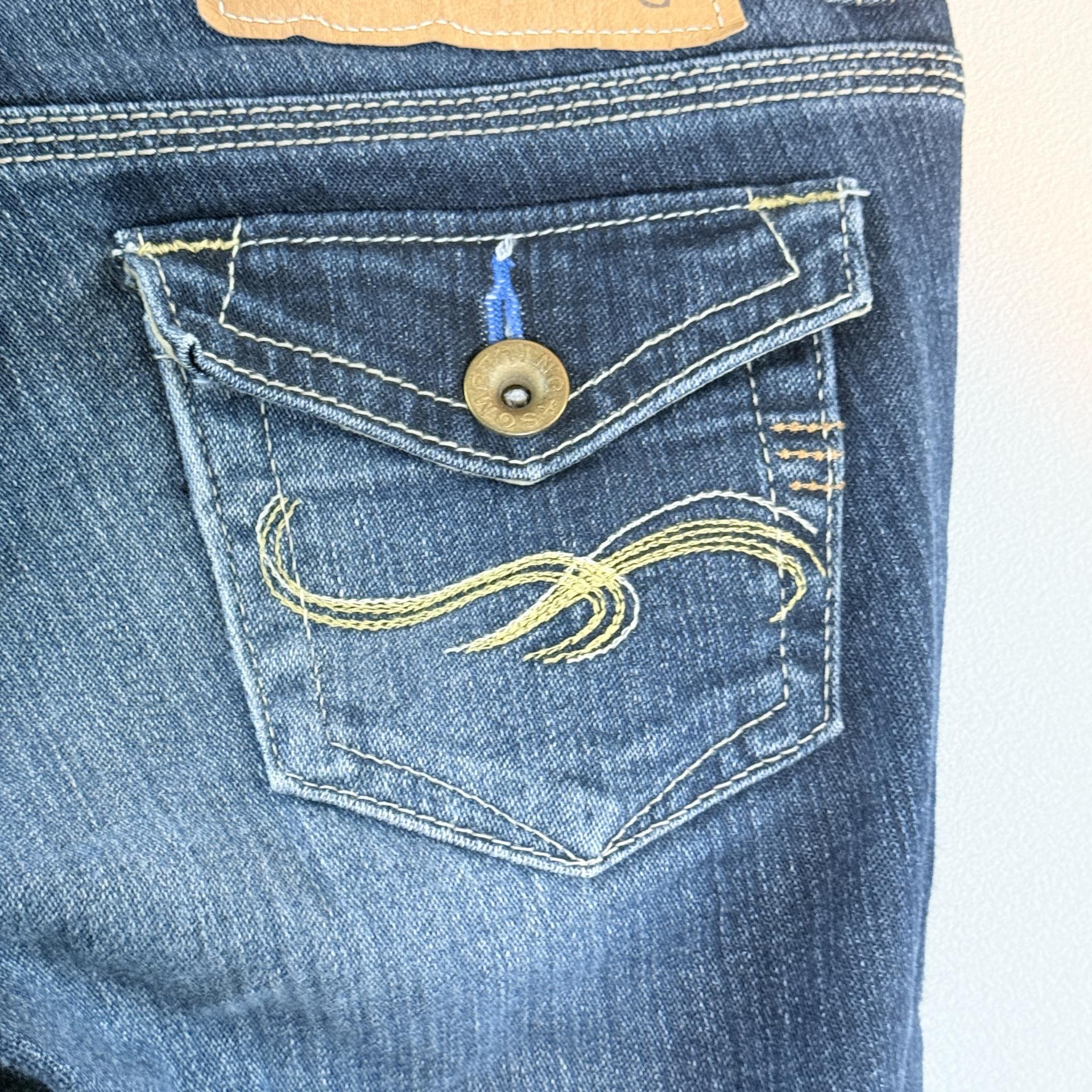 [SOMETHING by EDWIN] Vintage Bootcut Denim Pants (Made in JAPAN)
