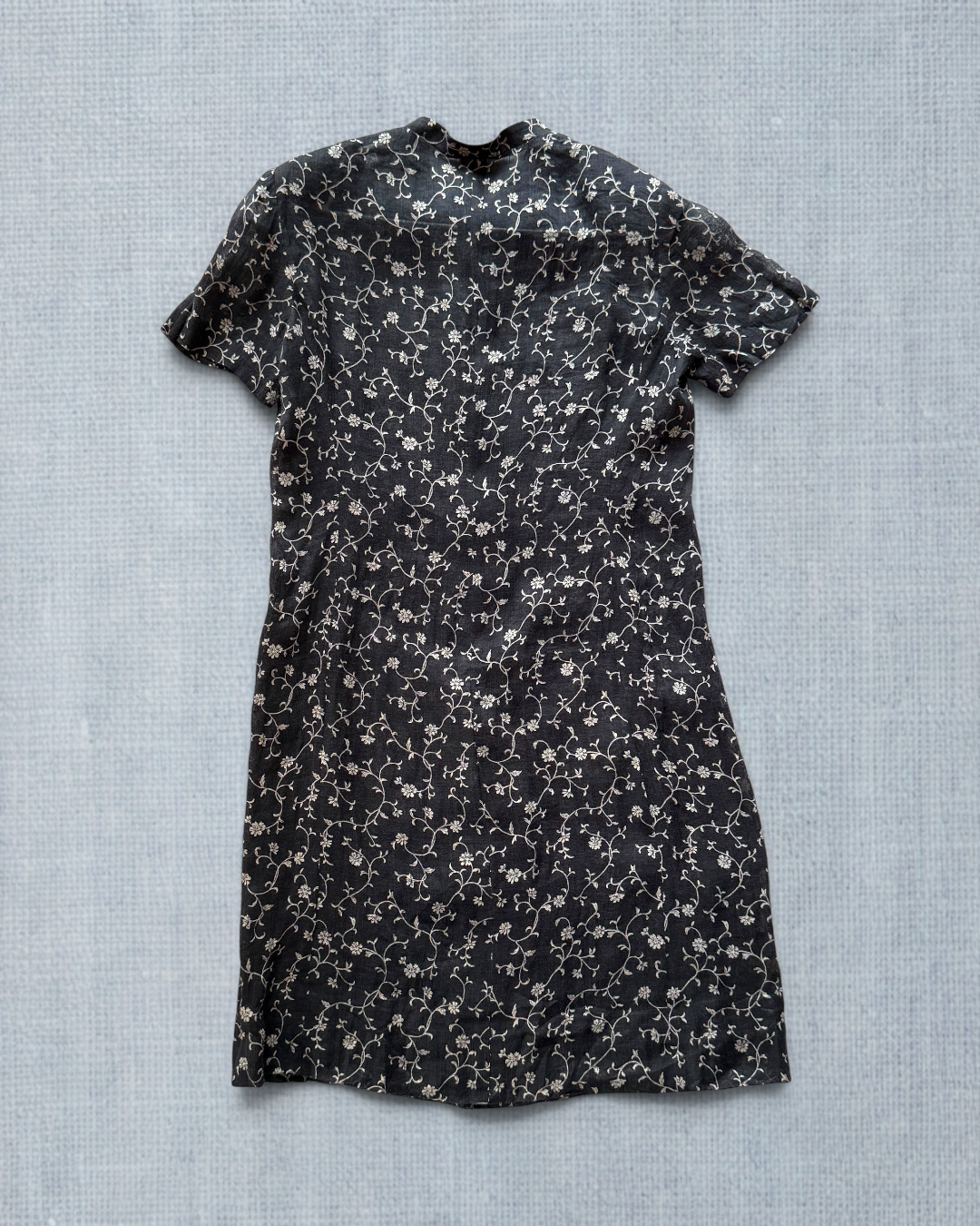 [Burberrys] 90s Floral Sheer Dress