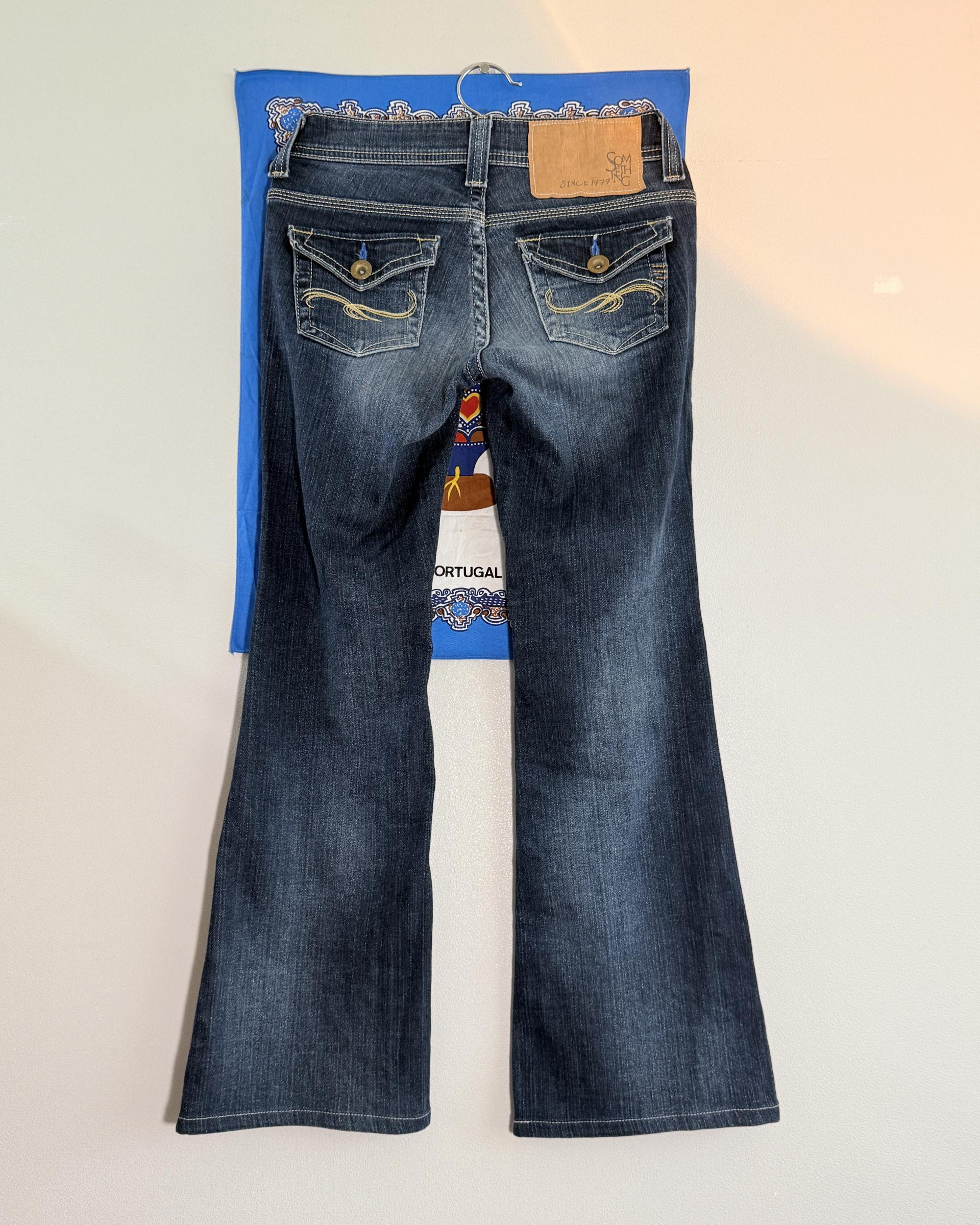 [SOMETHING by EDWIN] Vintage Bootcut Denim Pants (Made in JAPAN)