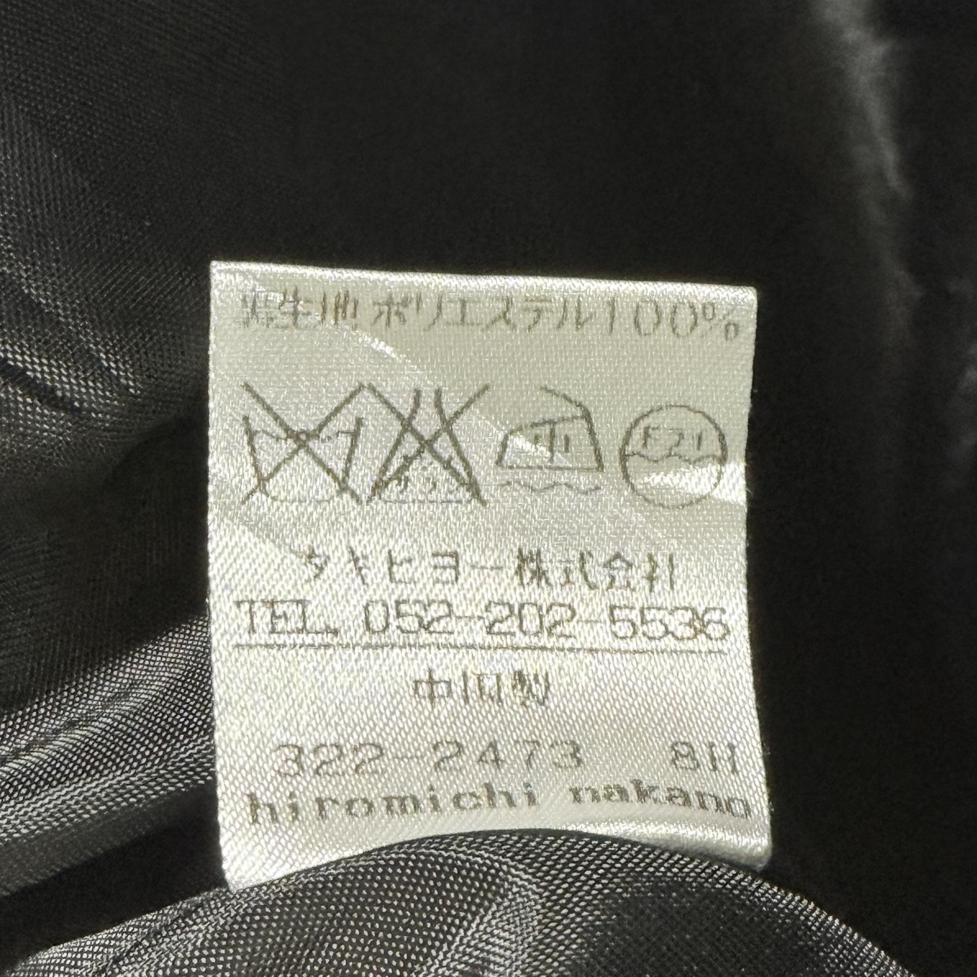 [hiromichi nakano] Check Tiered Layered Mini Skirt
