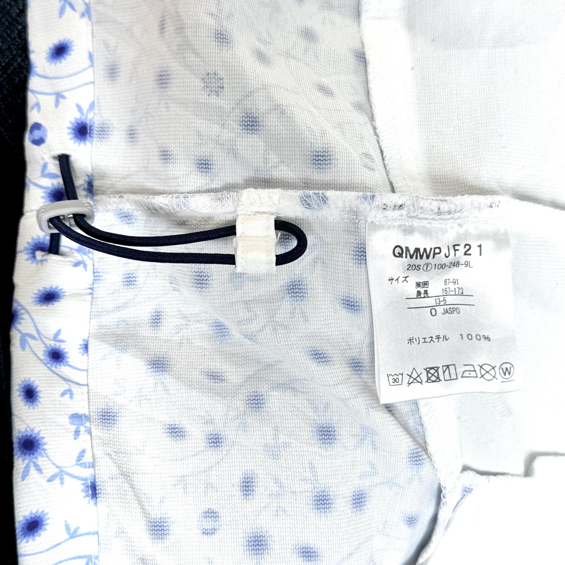 [Le Coq Sportif] 르꼬끄 플라워 그래픽 윈드브레이커 후드 집업 자켓 O (M~L)