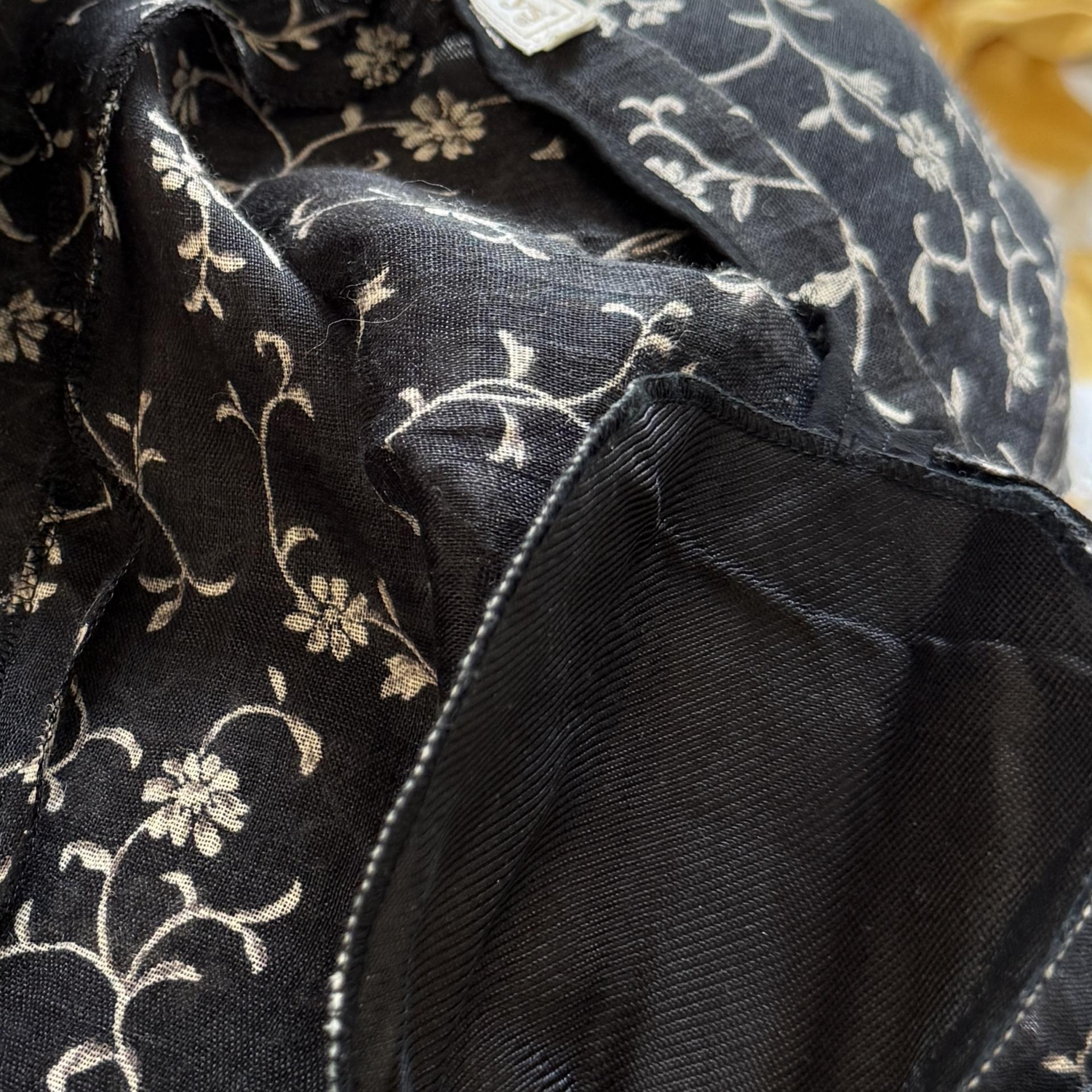 [Burberrys] 90s Floral Sheer Dress