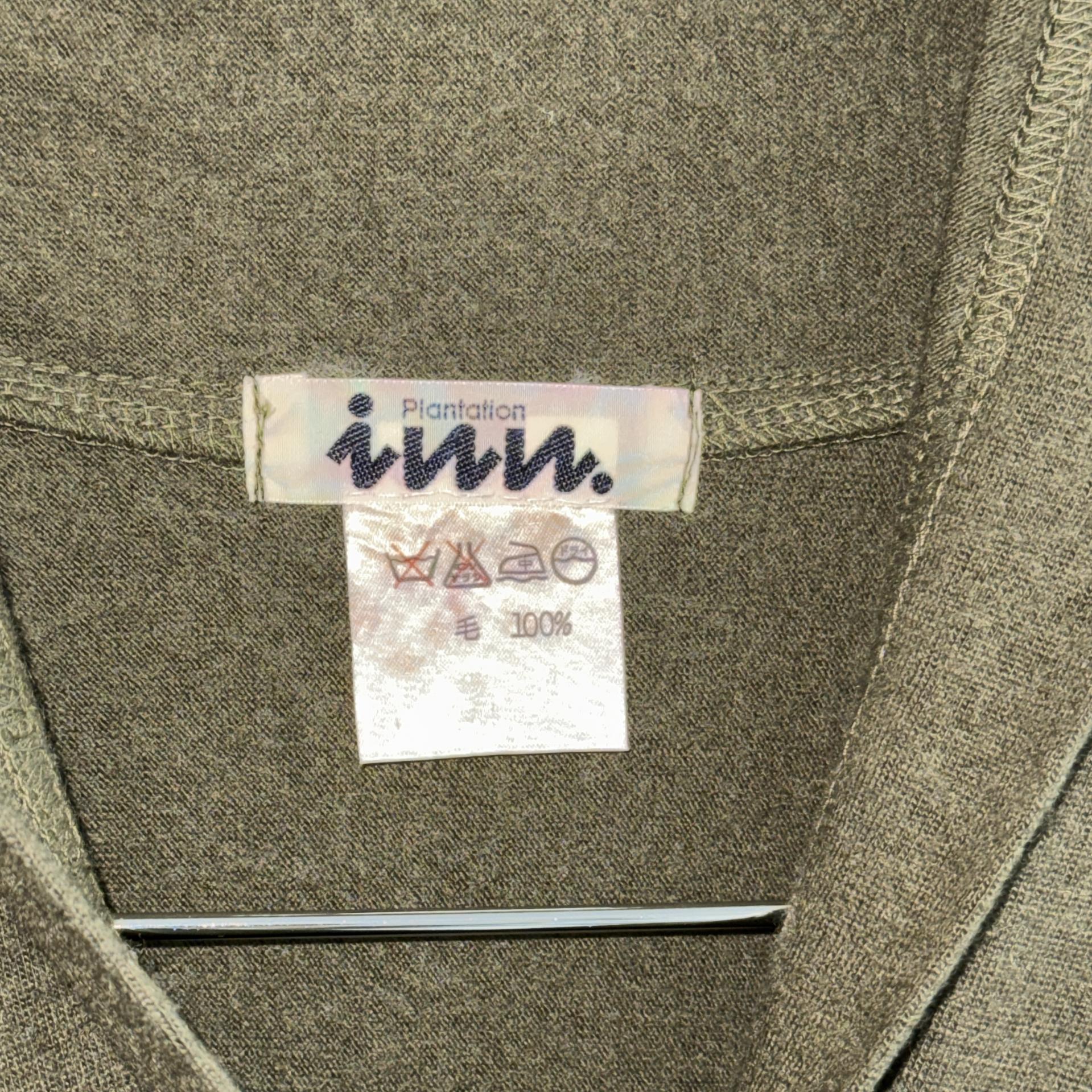 [Plantation ISSEY MIYAKE] Wool Banding Long Dress