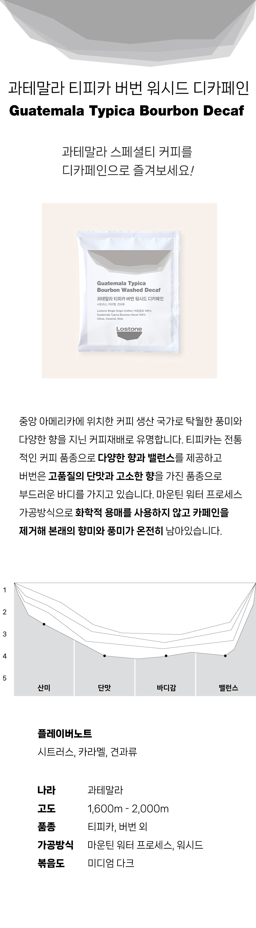 디카페인 드립백 12g