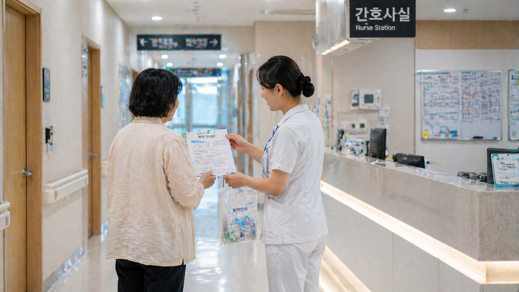 퇴원수속