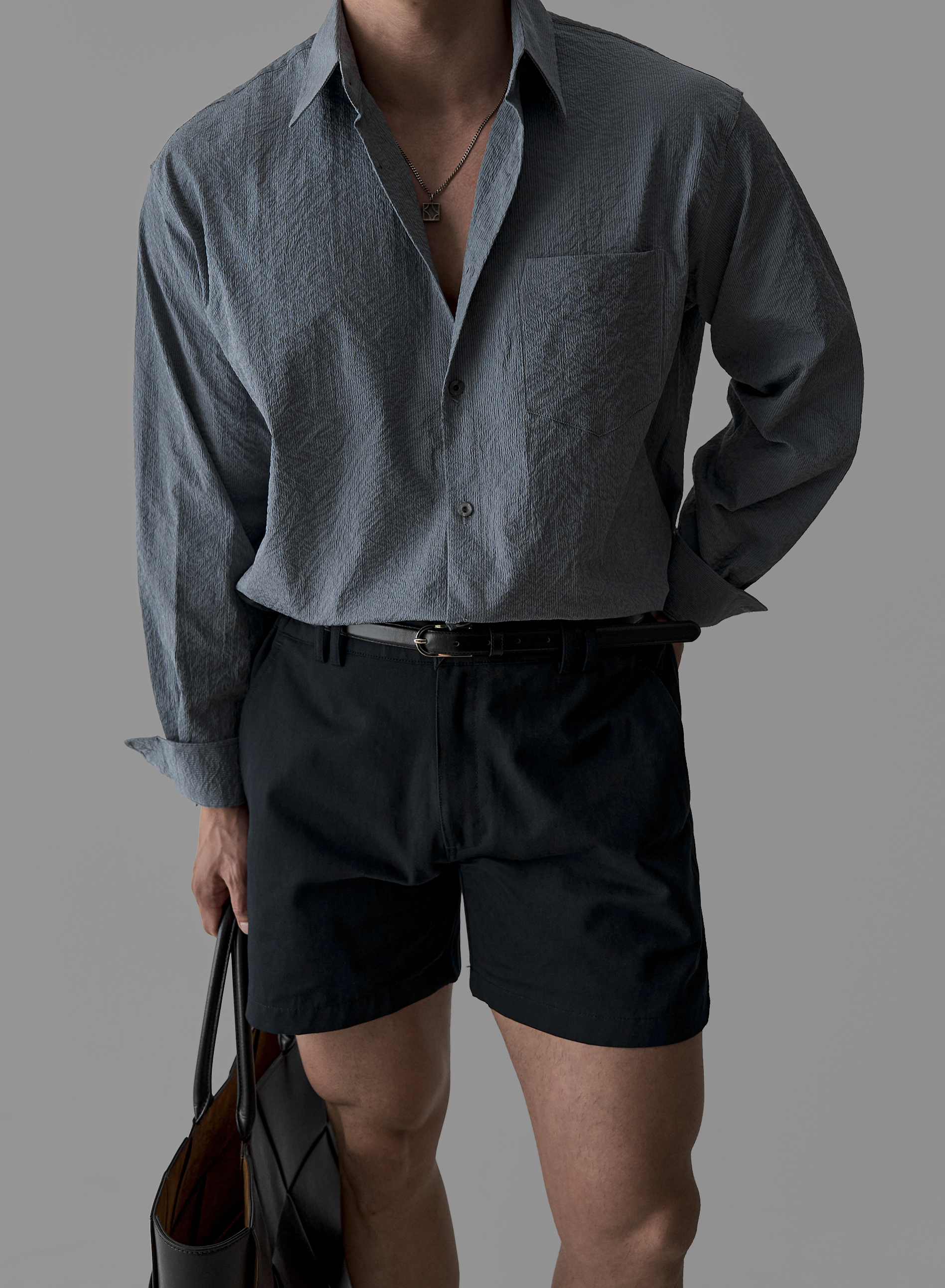 벤즈 시어서커 셔츠