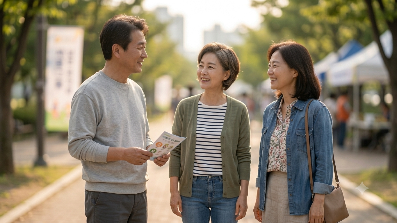 사회활동 교육 장면