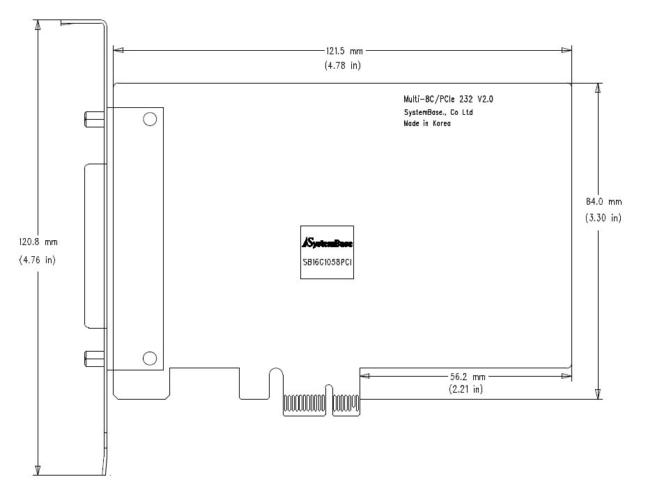 Multi-8C/PCIe RS232