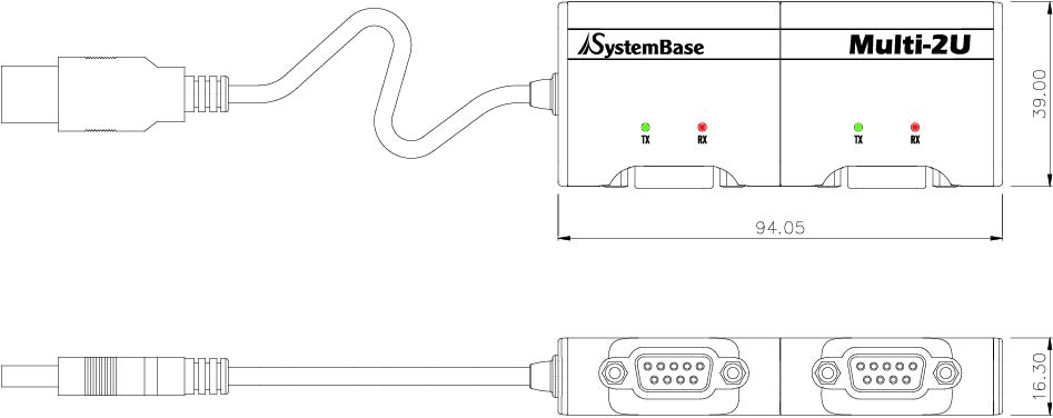 Multi-2/USB RS232