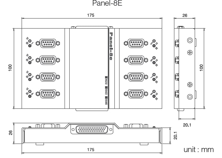 Multi-32/LPCI RS232