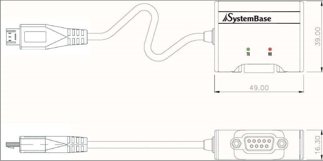 Multi-1/micro USB RS232