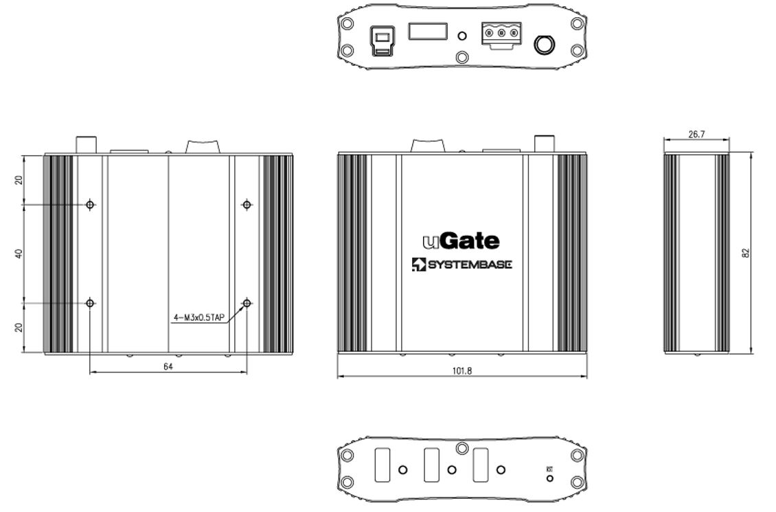 uGate-300S/Mo