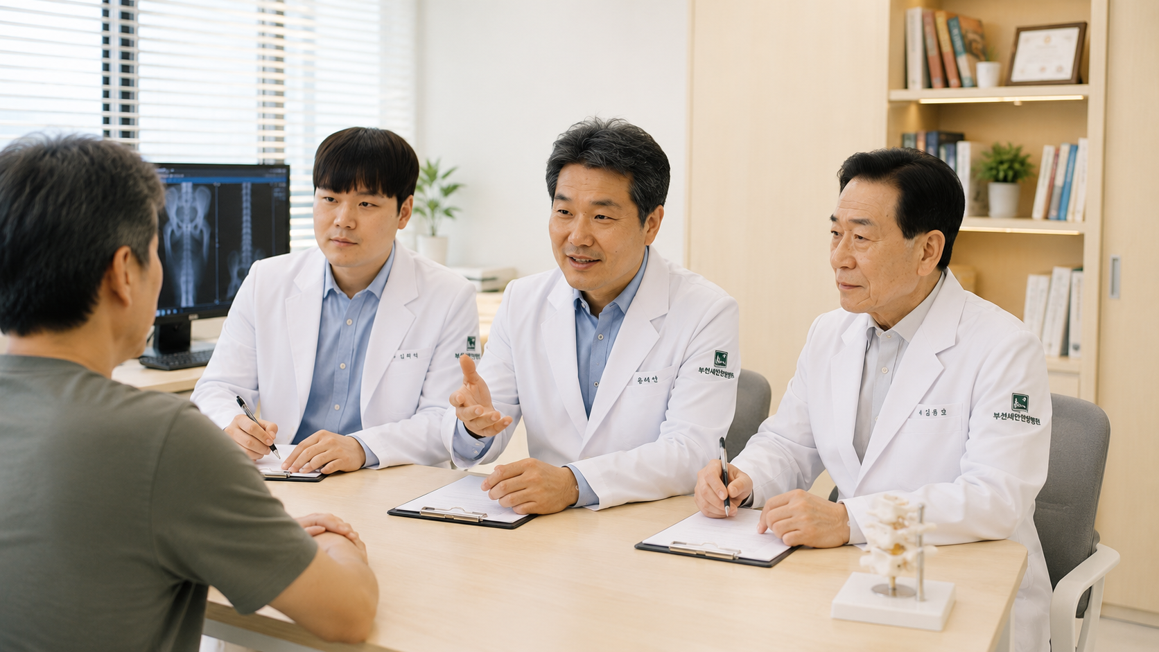 24시간 의료진 관리