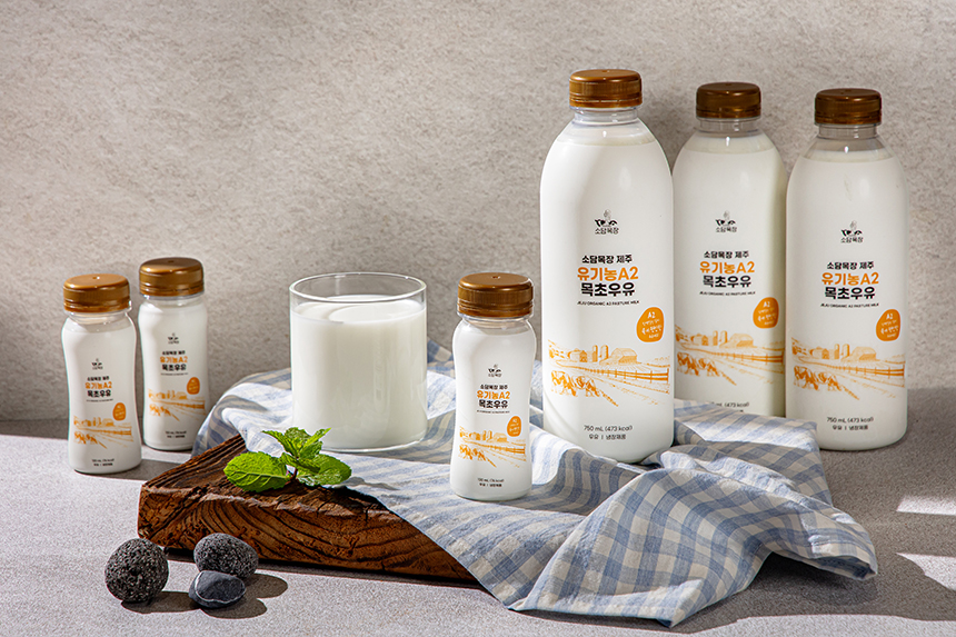 제주 유기농A2 목초우유 750ml, 3개