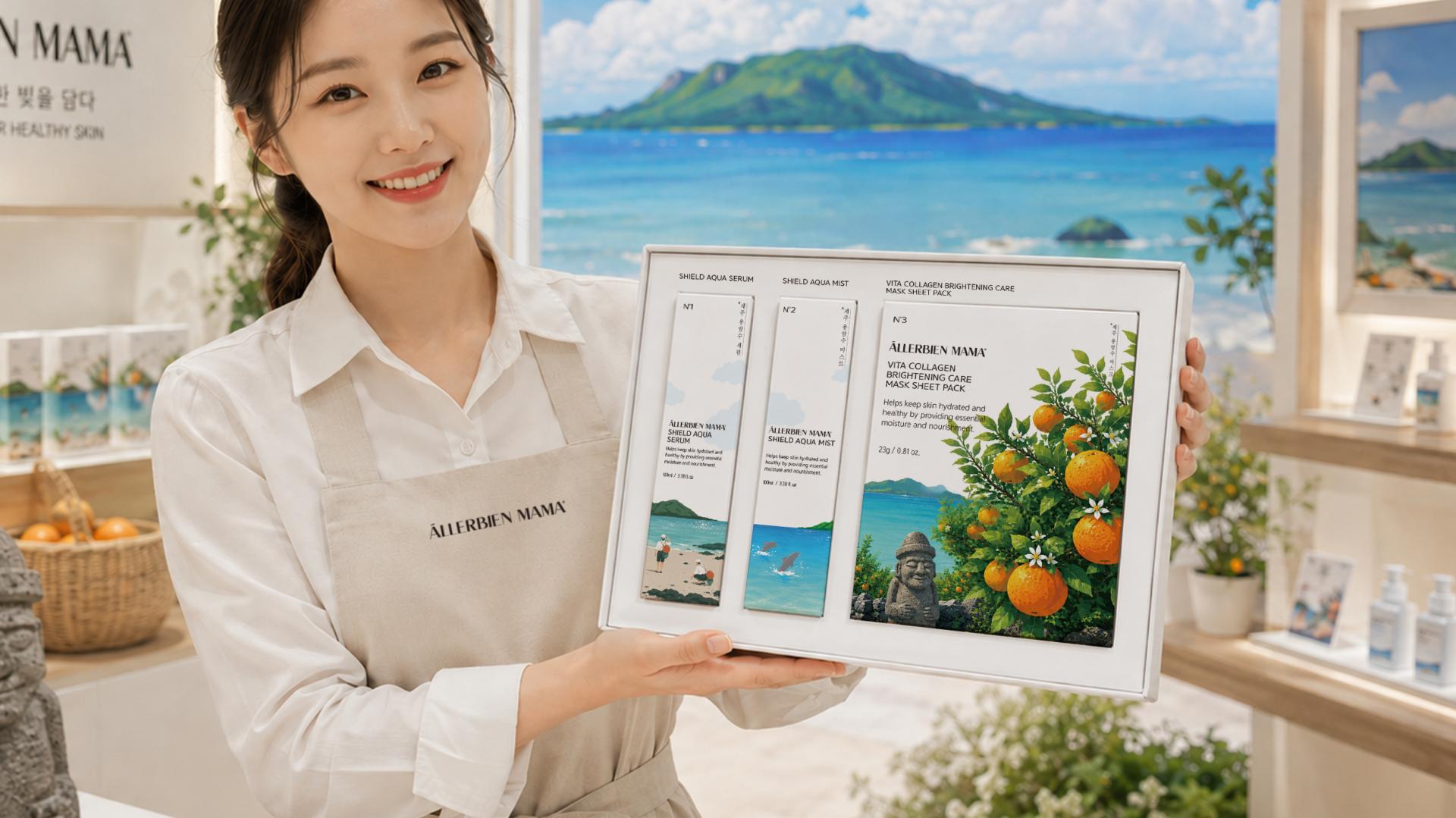 부스터 세럼 + 앰플미스트 + 케어마스크(1BOX/10장) 3종세트