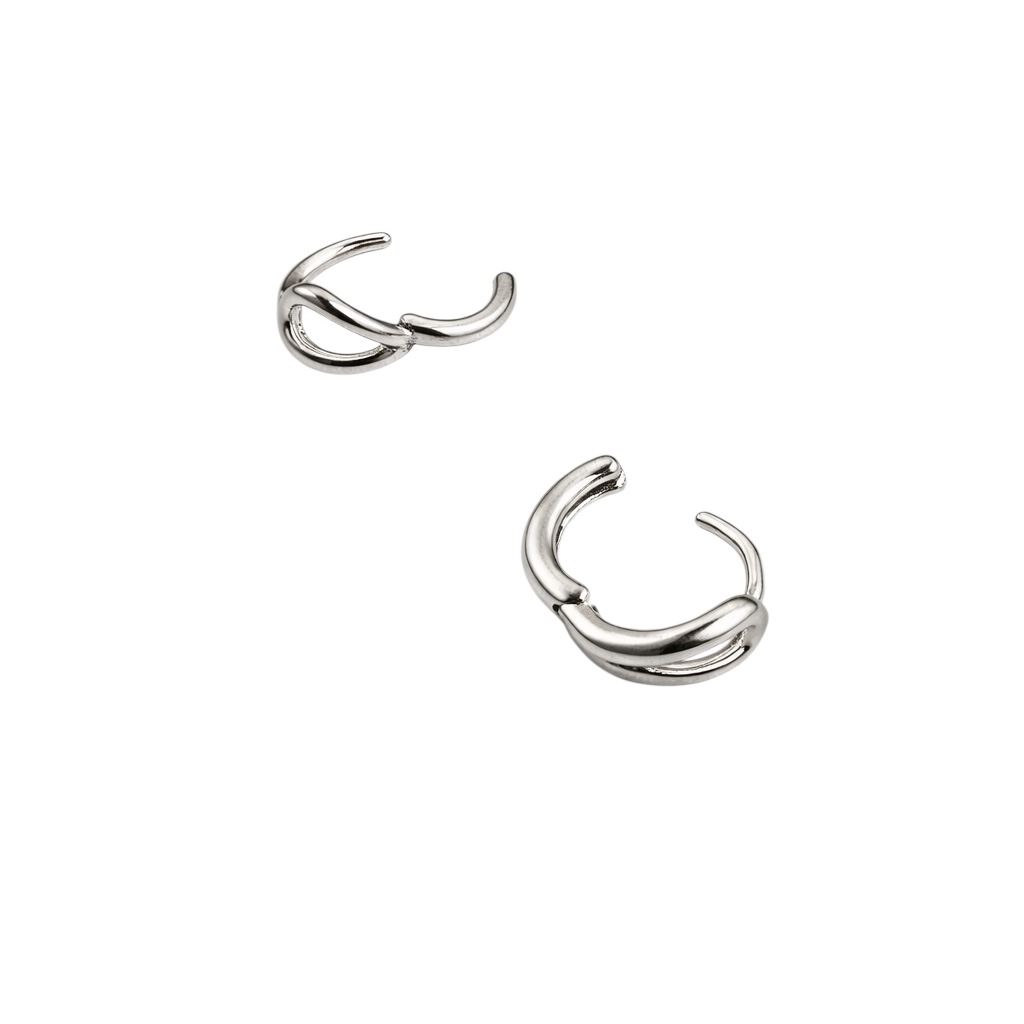 바이메이커 플루이드 드롭 원터치 이어링 Fluid Drop One-touch Earrings