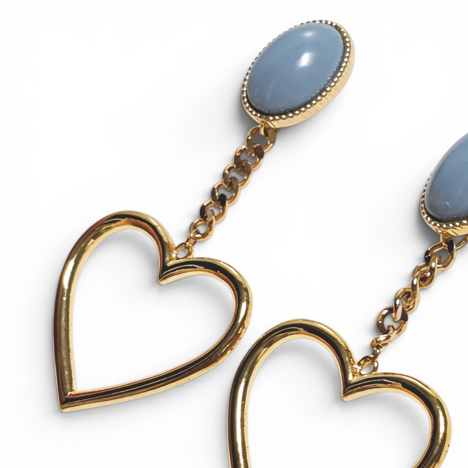 바이메이커 사일런트 하트 볼드 이어링 Silent Heart Bold Earrings