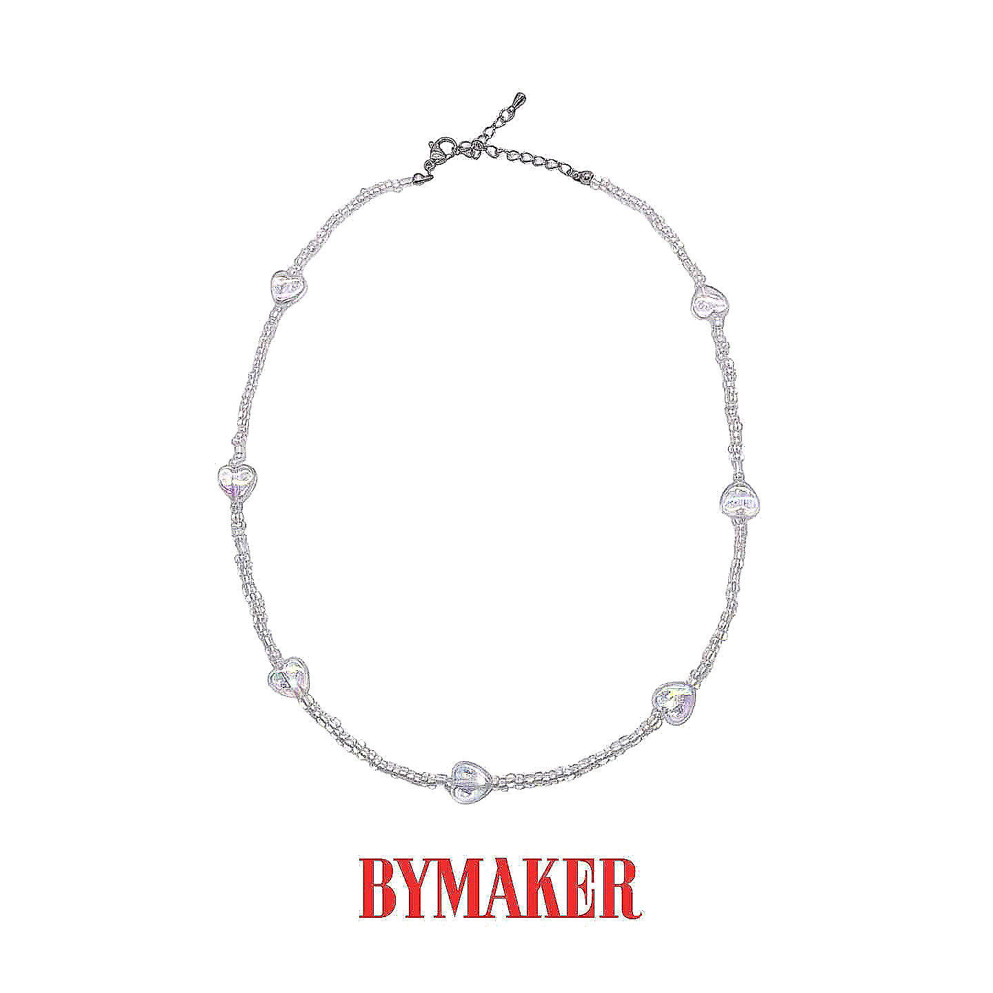 바이메이커 오팔 글로우 하트 목걸이 Opal Glow Heart Necklace