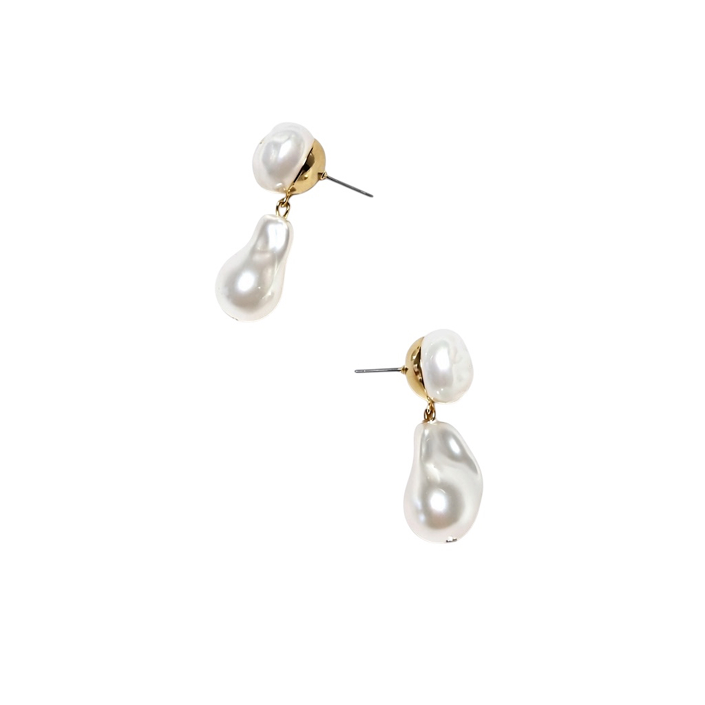 바이메이커 오블리크 펄 이어링 Oblique Pearl Earrings