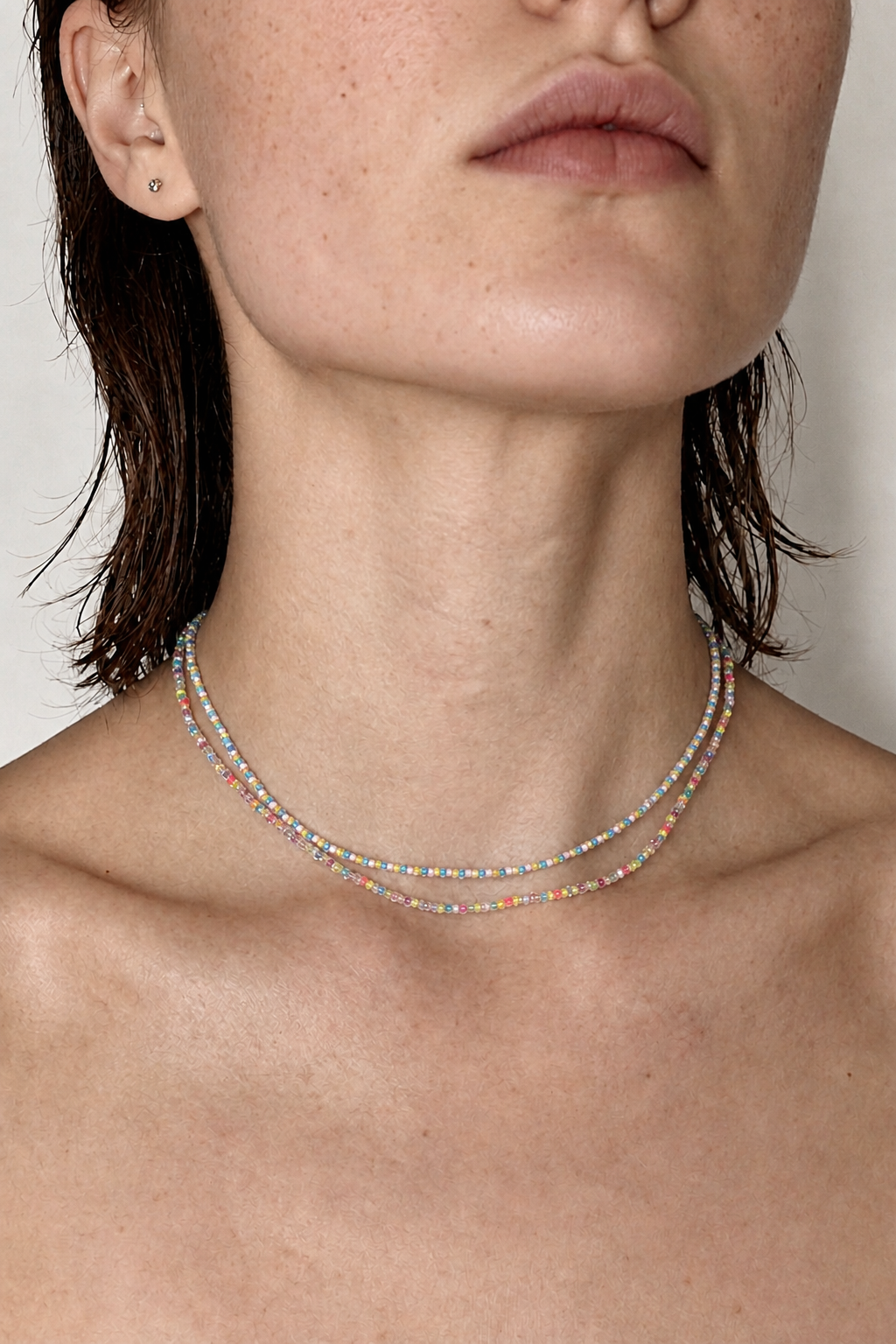 바이메이커 컬러 비즈 초커 목걸이 Instinct Beads Necklace