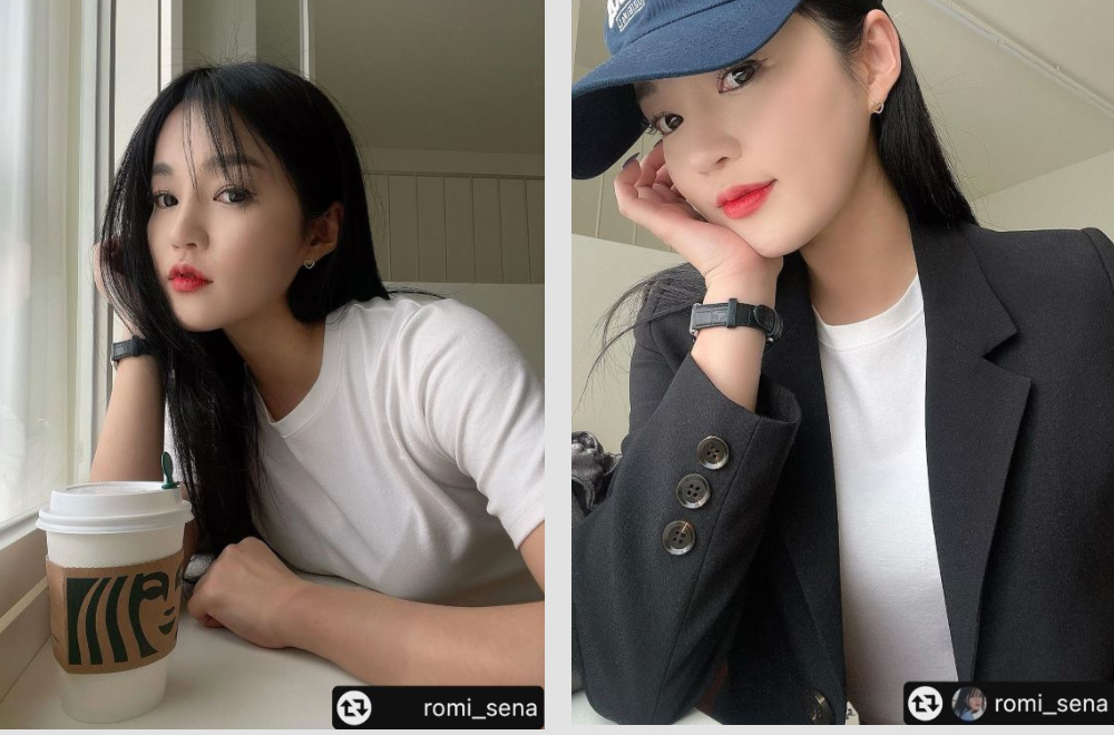 오픈 하트 미니 후프 이어링_실버 Open Heart Mini Hoop Earrings_silver