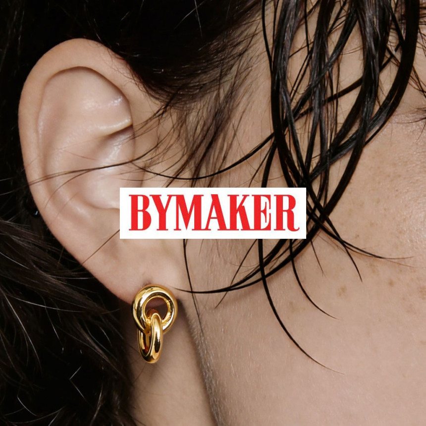 바이메이커 볼드 링 고리 이어링 Bold Hoop Earrings
