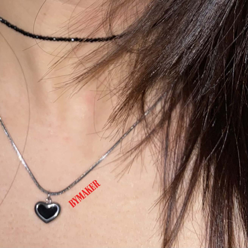 바이메이커 리버서블 하트 써지컬 목걸이 Reversible Heart Necklace
