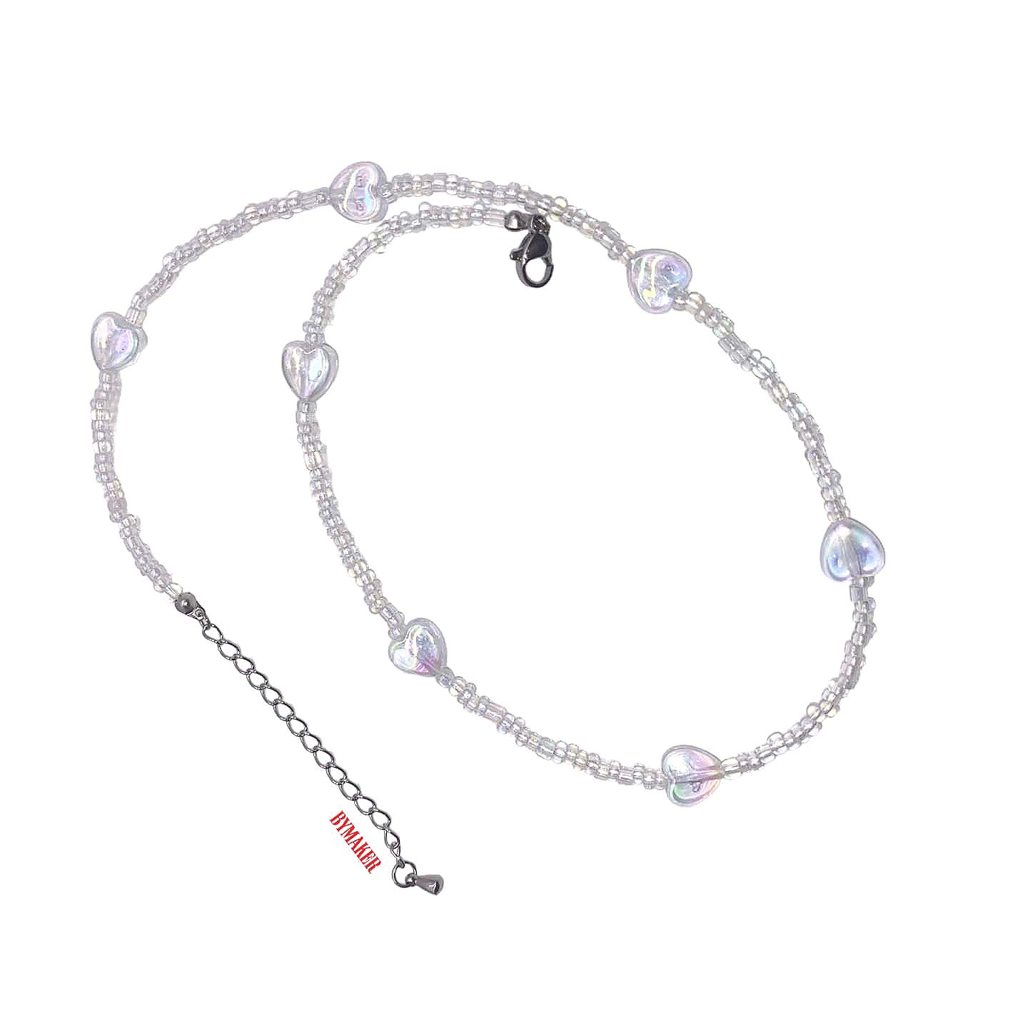 바이메이커 오팔 글로우 하트 목걸이 Opal Glow Heart Necklace
