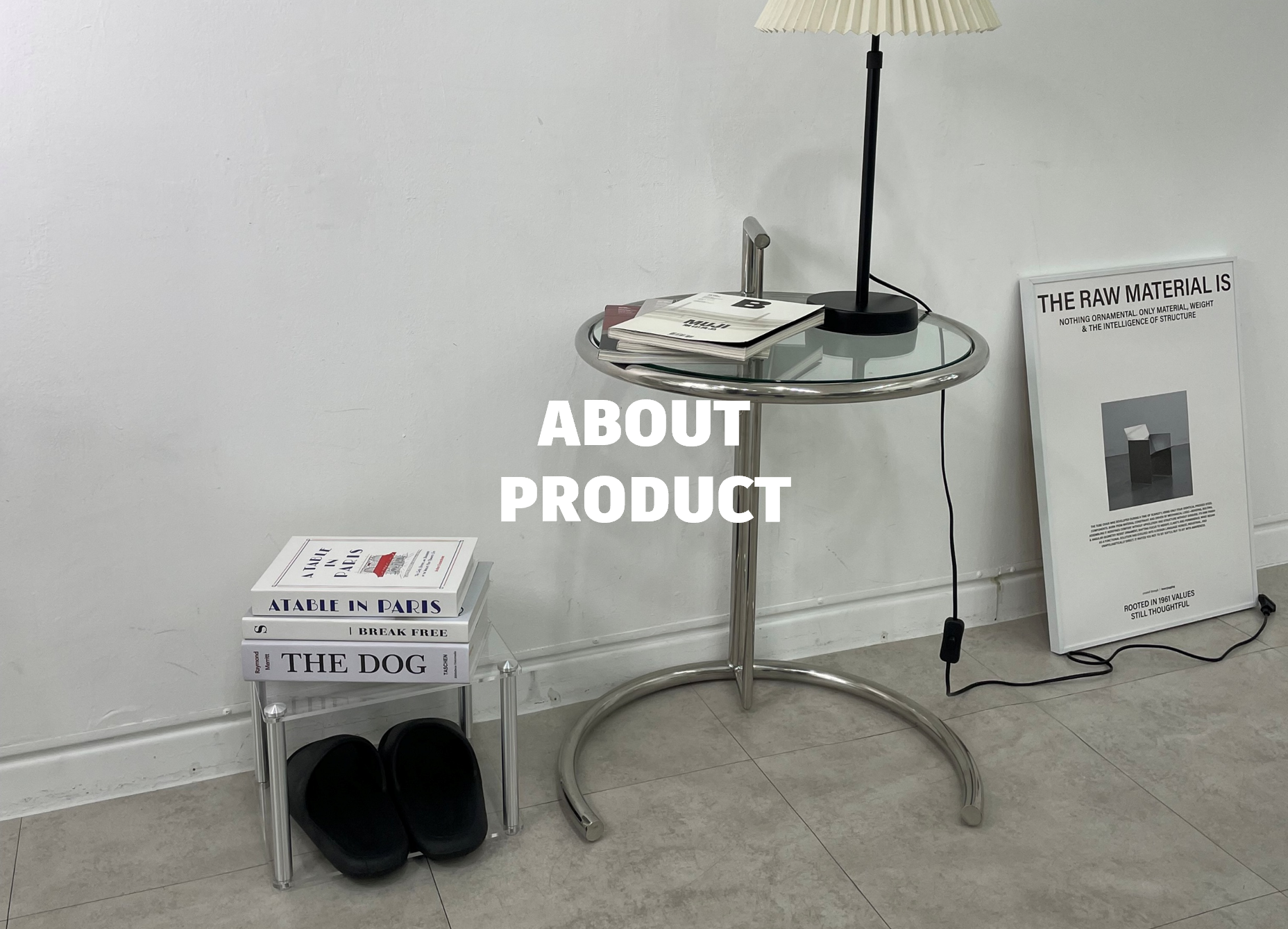 DUO ACRYLIC SHELF