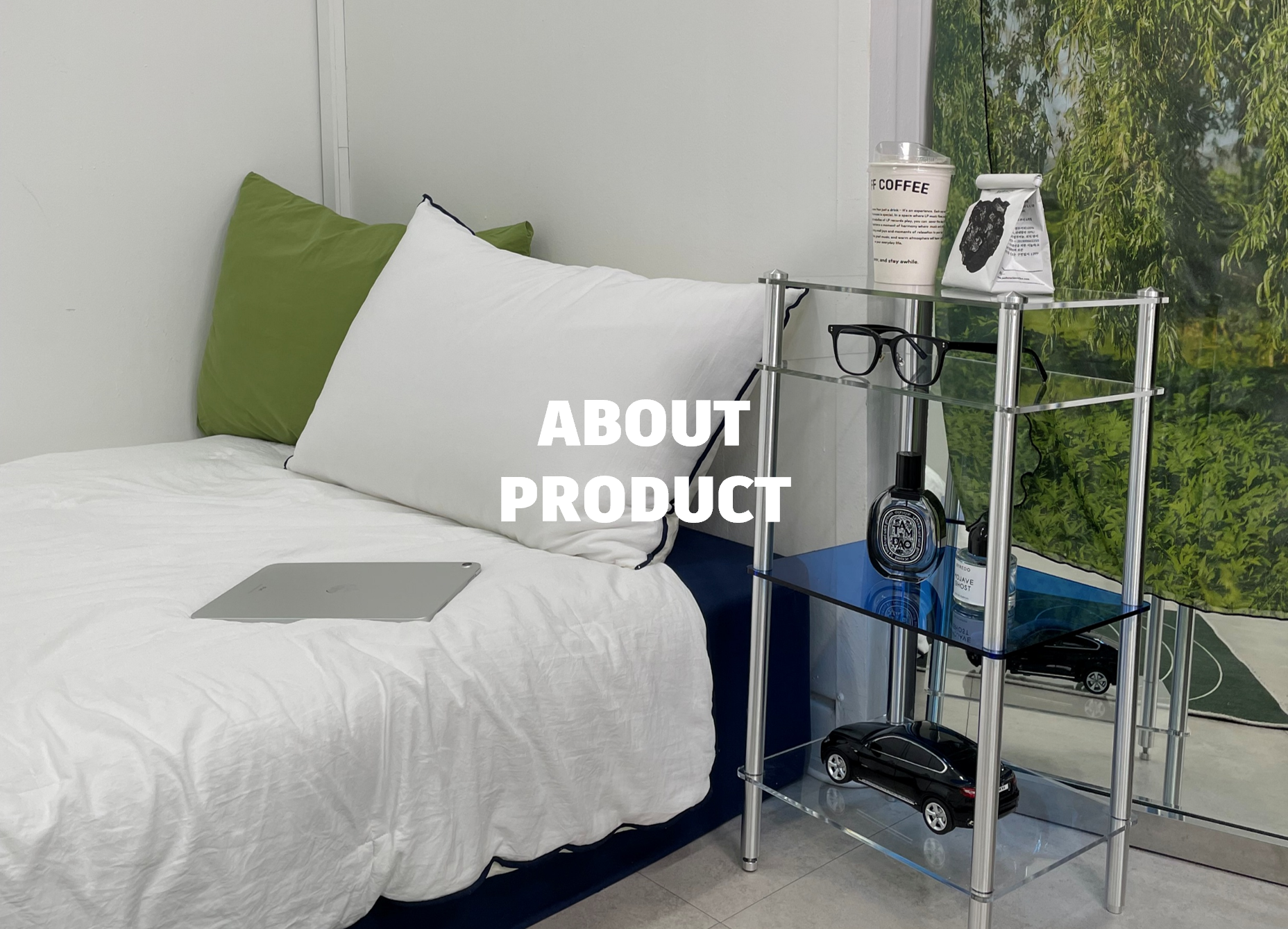 AQUA SIDE TABLE