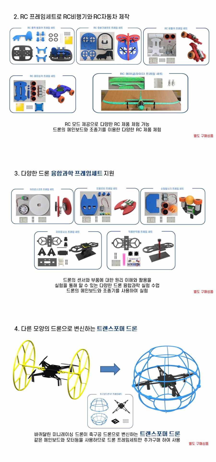 드론 단품 (미니레이싱드론)