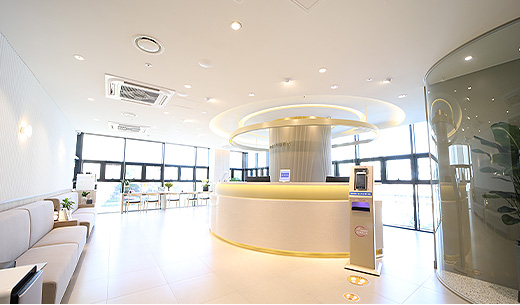Interior of Diesta Clinic, Gwanggyo