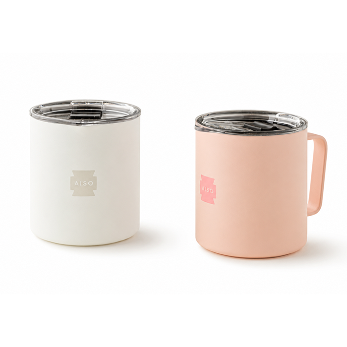 아이소 미르 캠프컵(슬라이드 뚜껑) 12oz