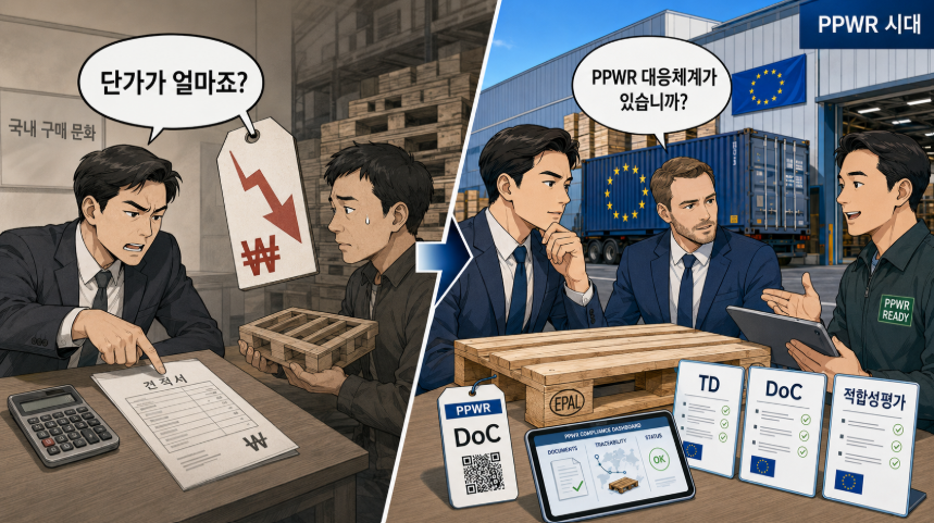 포장재 구매 기준 변화 이미지
