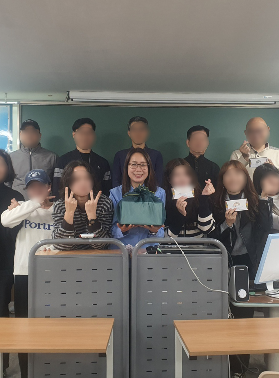 일본어 2차면접반 종강사진 모바일