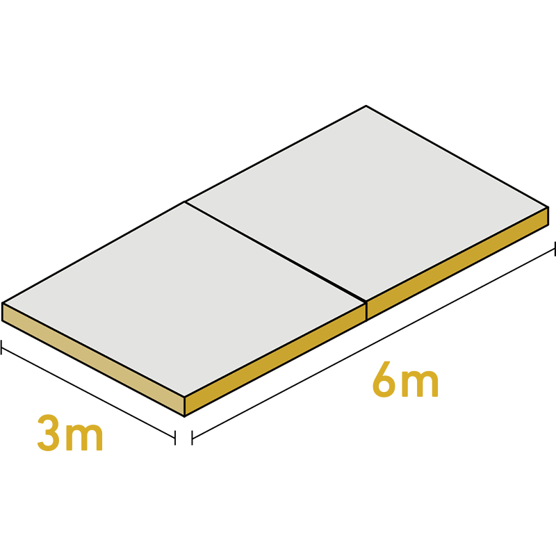 독립부스 3m x 6m 도면