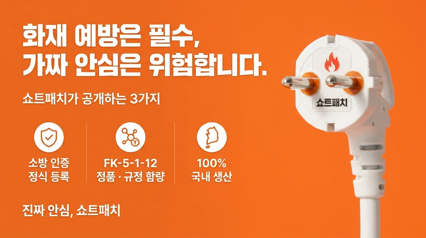 콘센트 화재 방지 스티커 쇼트패치 12개입