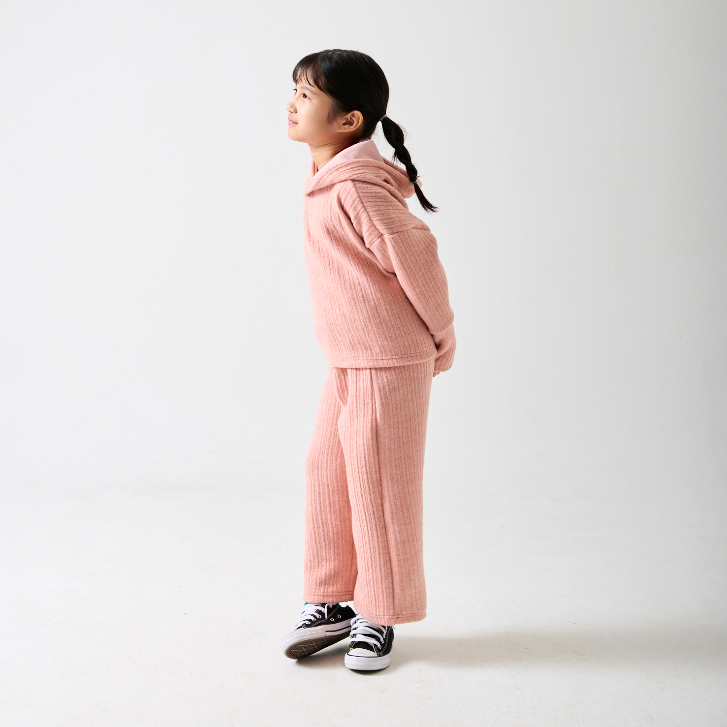 폭신 후디 팬츠 셋업_소프트 핑크