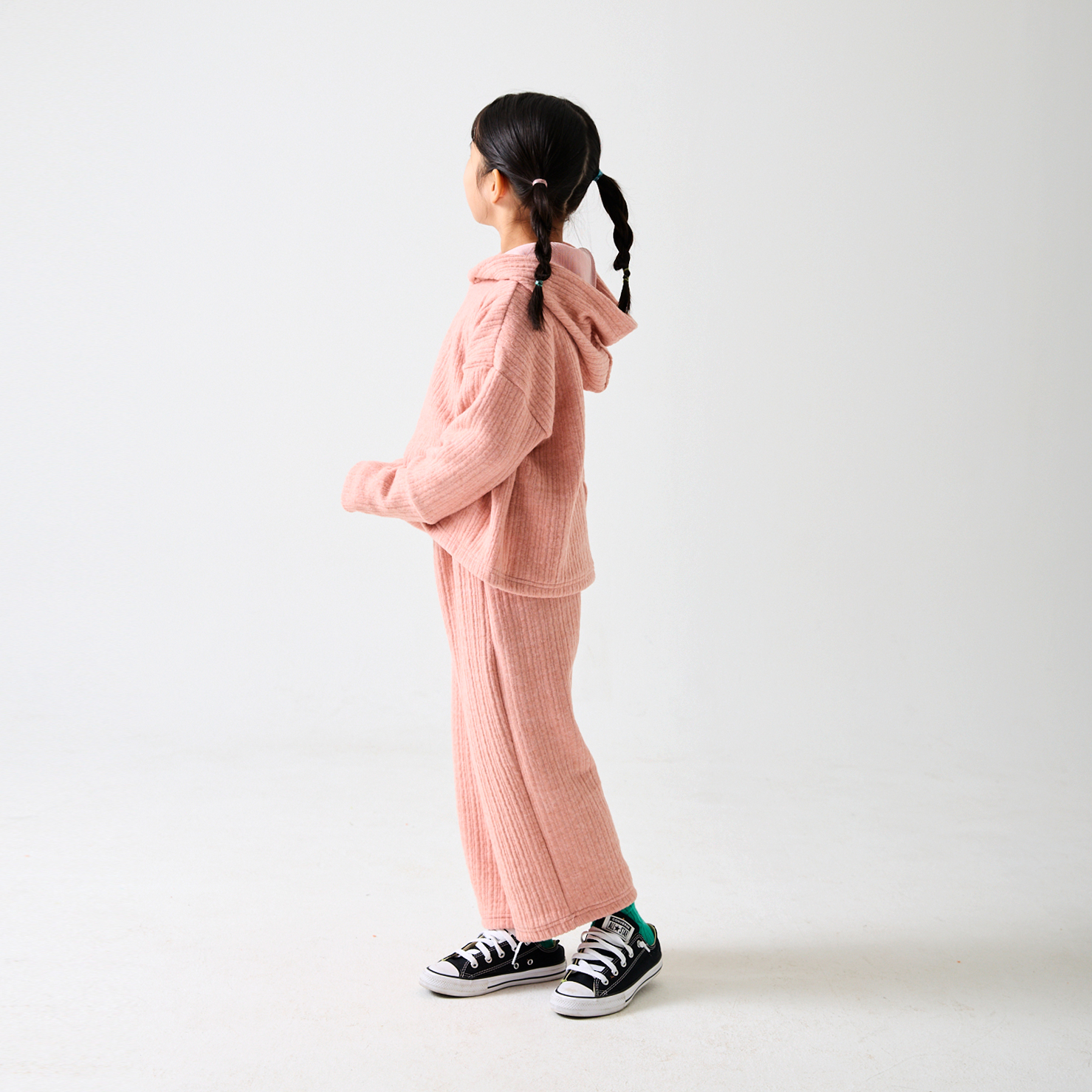폭신 후디 팬츠 셋업_소프트 핑크